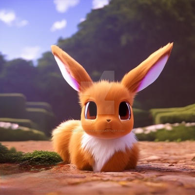 realistic Eevee. by kittycanosa01 on DeviantArt