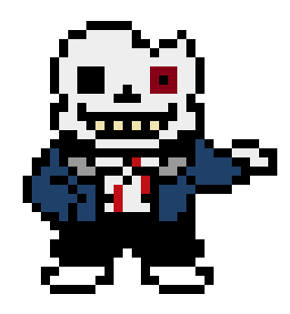 Horrortale Sans sprite by PhantomDestroyer000 on DeviantArt