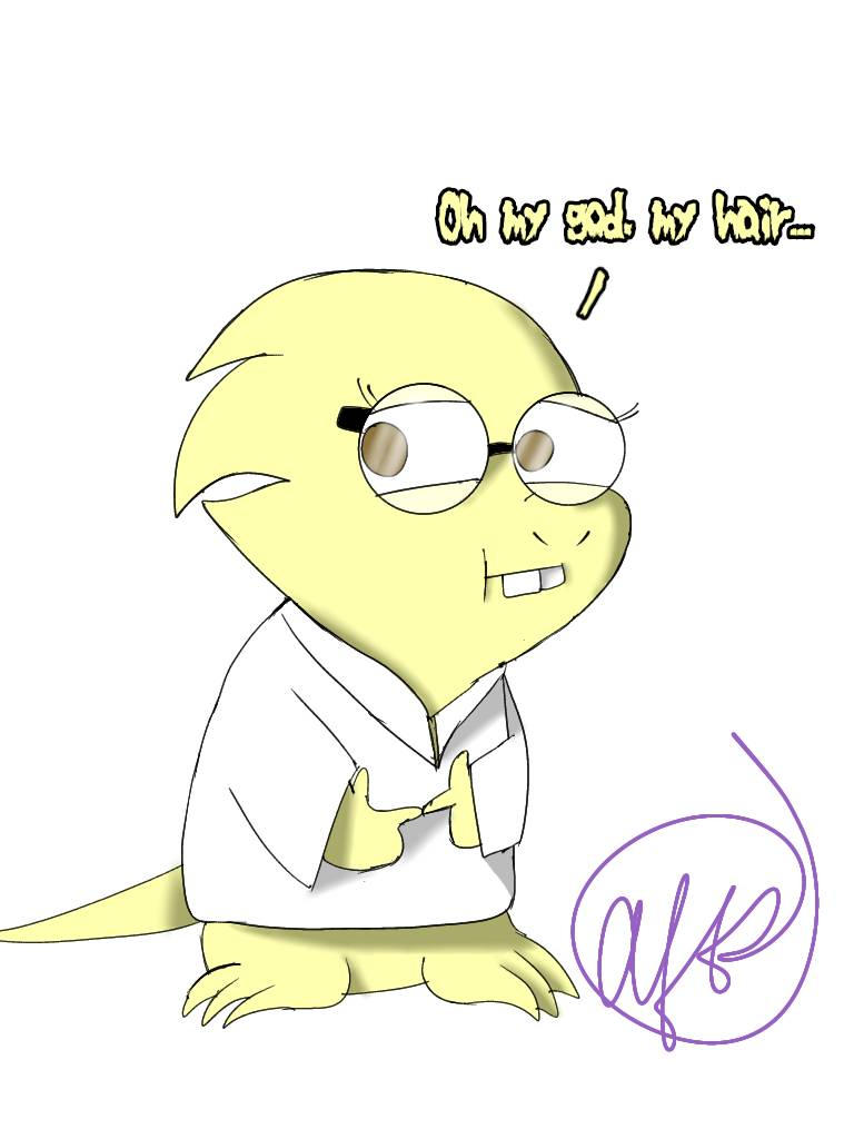 Dr Alphys by Daria-Afton on DeviantArt
