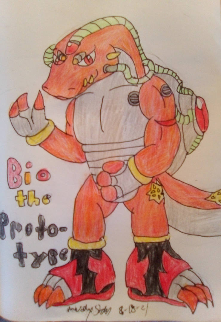 Bio the Prototype by melodiavalentine on DeviantArt