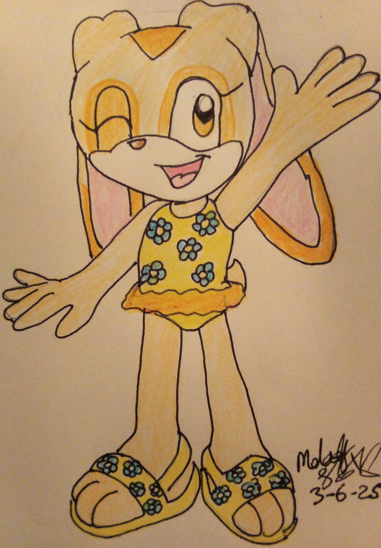 Swimsuit Cream The Rabbit by melodiavalentine on DeviantArt