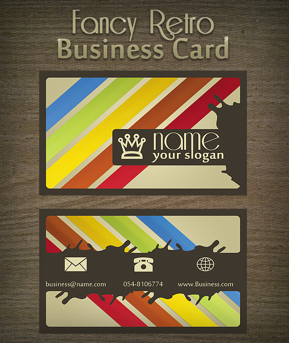 Retro Business Card