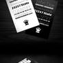 Black and White Business Cards