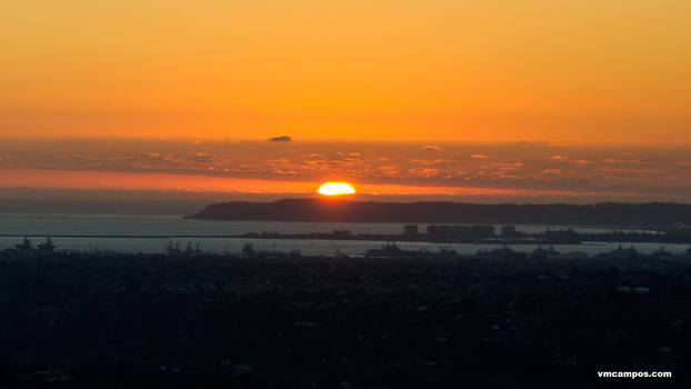 Sunset Over Point Loma 5698