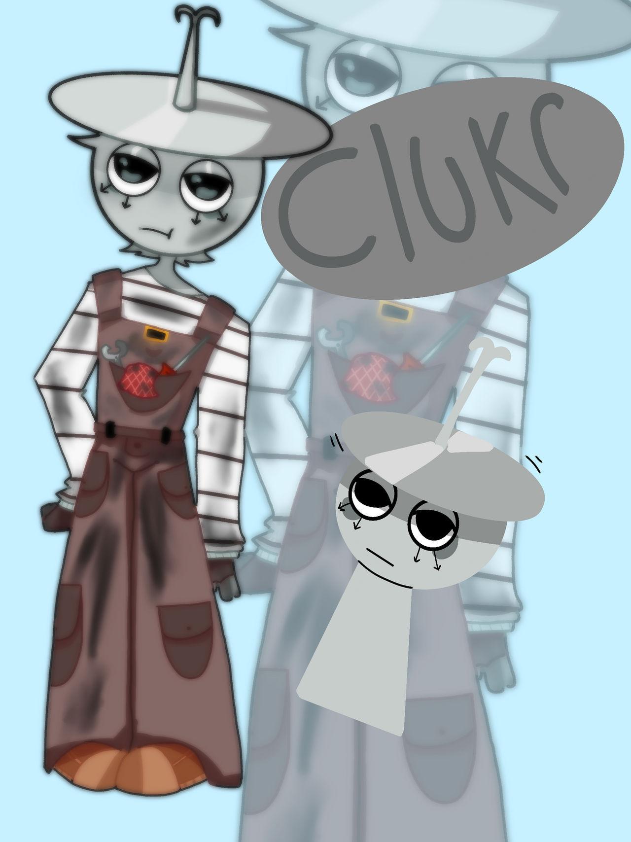 Clukr Inflation Clukr! From Sprunki by Someonewashereyay on DeviantArt