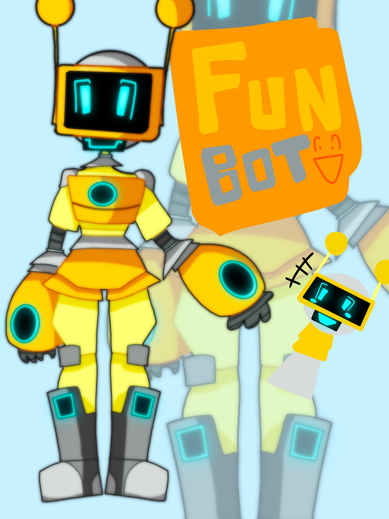 Funbots From Funbot! From Sprunki by Someonewashereyay on DeviantArt