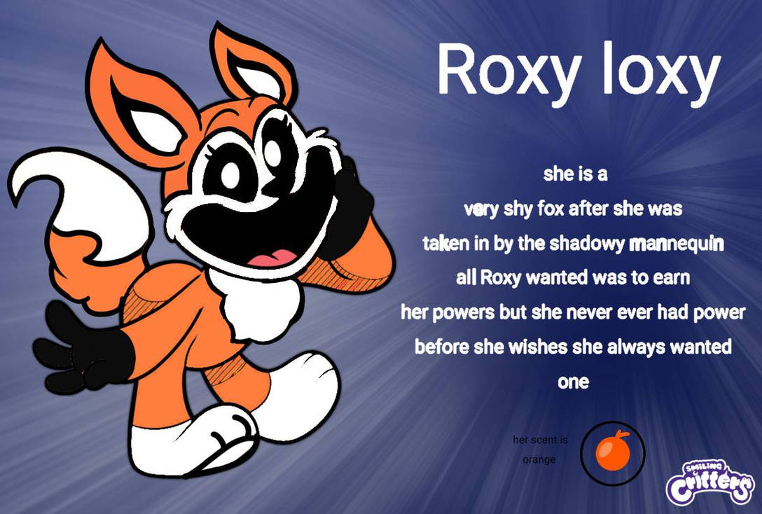 Meet Roxy loxy by Yvettemac on DeviantArt