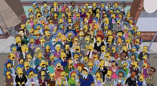 Simpsons Core Characters Simpsons characters by Yvettemac on DeviantArt