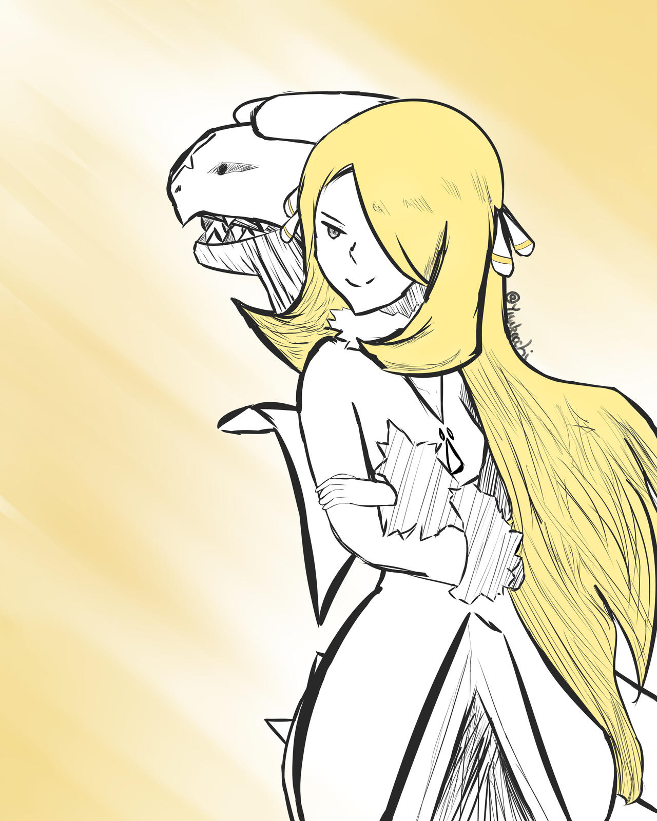 Cynthia From Pokemon By Yuukecchi On Deviantart Cynthia From Pokemon By Yuukecchi On Deviantart