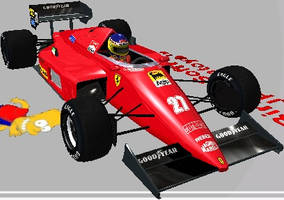 F1C - Michele Alboreto 1986