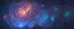 The Sunset Nebula by cosmicspark