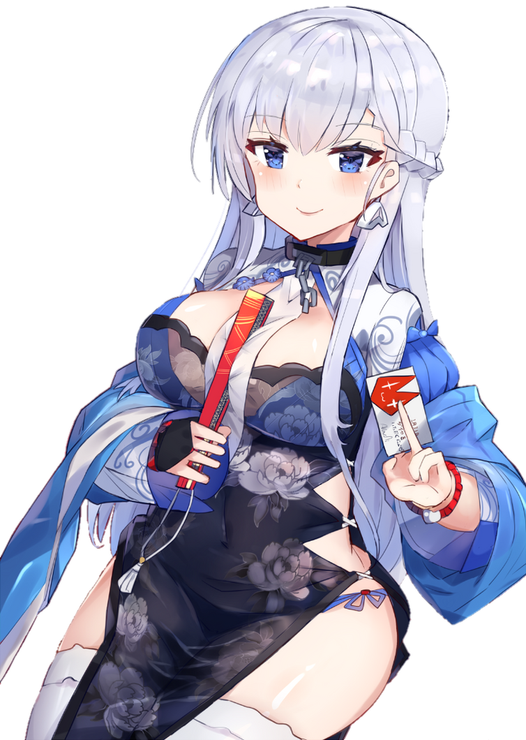 Belfast (Azur Lane) Render 051 by Yamyumchann on DeviantArt