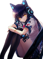 HIEI AZUR LANE | RENDER 98 by Yamyumchann on DeviantArt