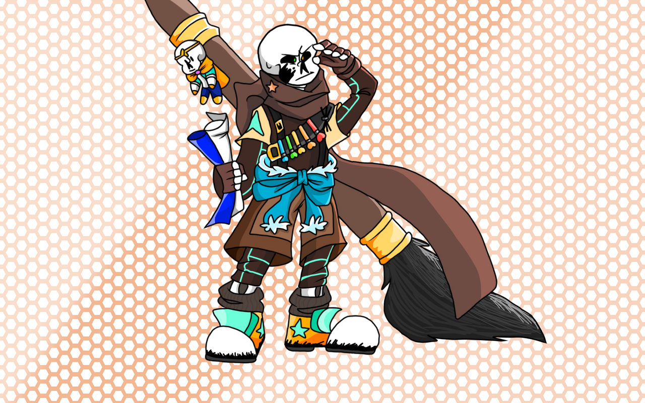 Undertale Ink Reference Ink Is Guarding The Town | Undertale AU by DannDroppaOfficial on DeviantArt