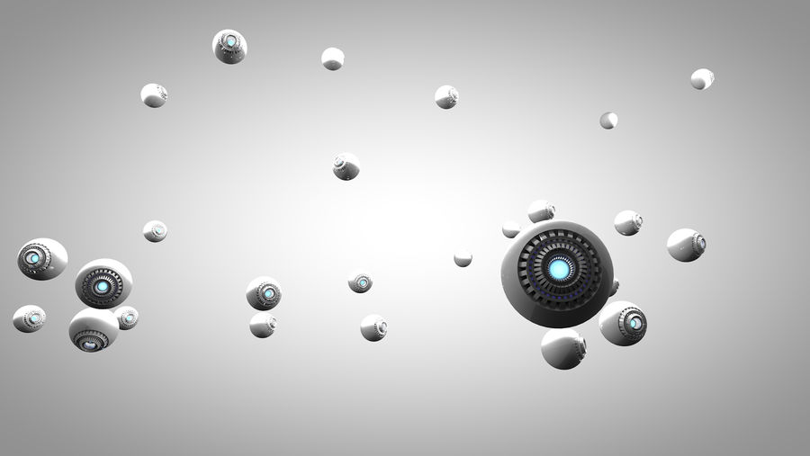 Floating Sphere's 3D art by PoPlioP on DeviantArt