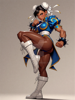 Chun-Li Lightning Kick Power