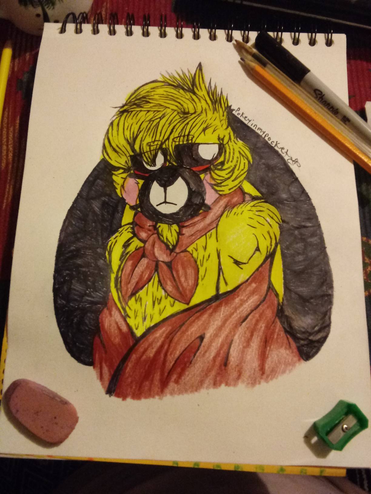 Protected (drawing) by pokeyinmypocket on DeviantArt