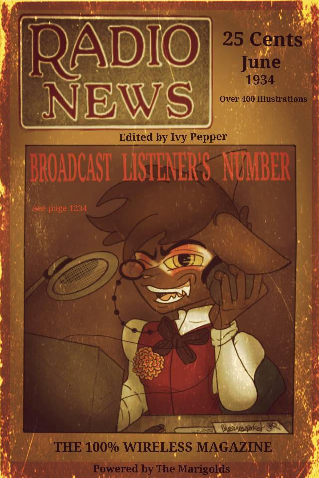 Radio news (magazine ad) edited by pokeyinmypocket on DeviantArt