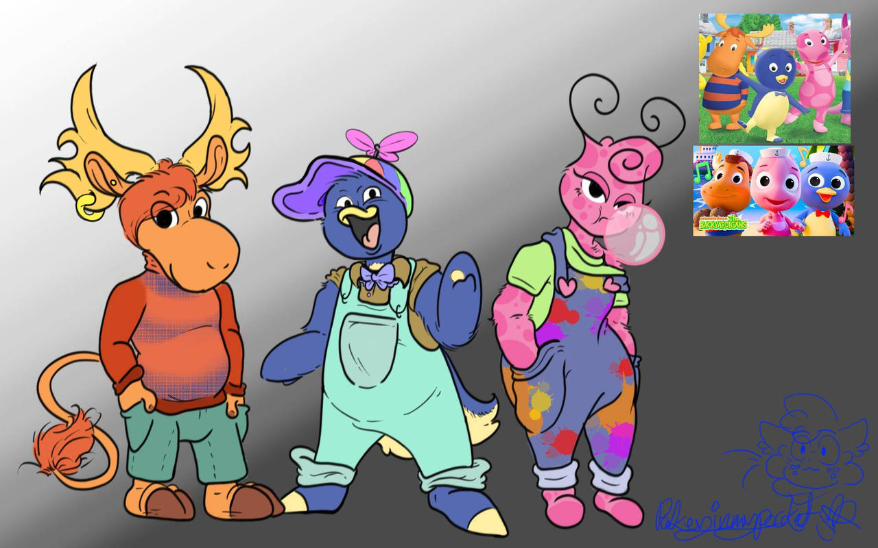 Backyardigans redesign by pokeyinmypocket on DeviantArt