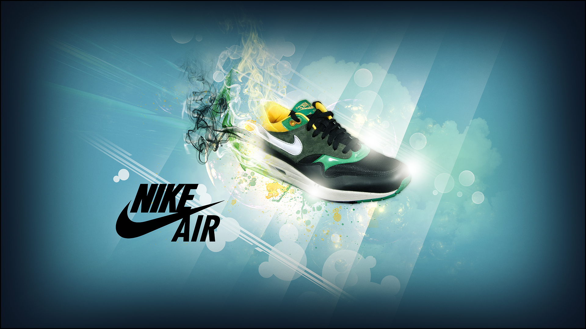 Nike Air 1 Wallpaper by Ghost-3 on