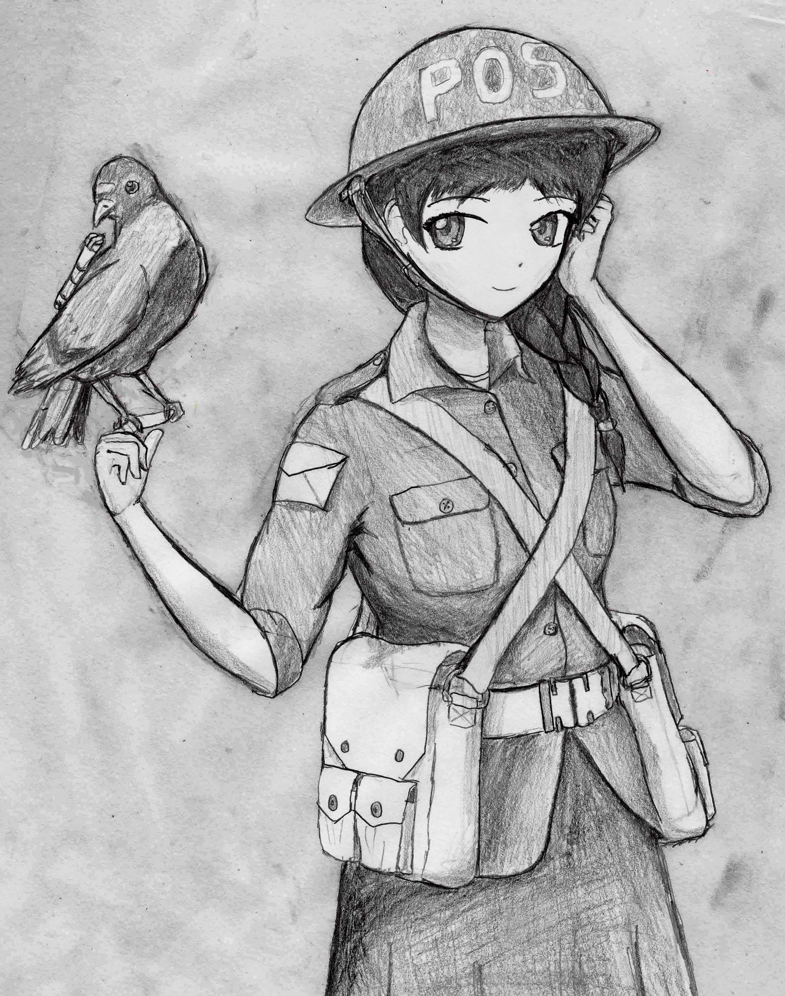 Post Woman Graphics Post Woman by CoquusAnti on DeviantArt