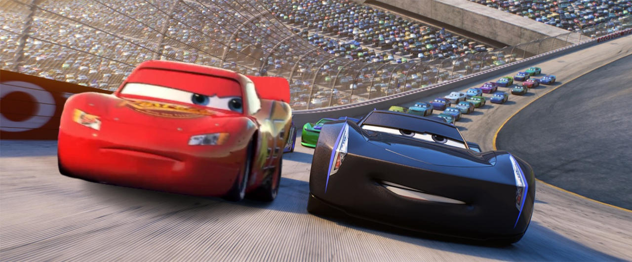 Cars 3 au what if mcqueen had the rookie paintjob by ...