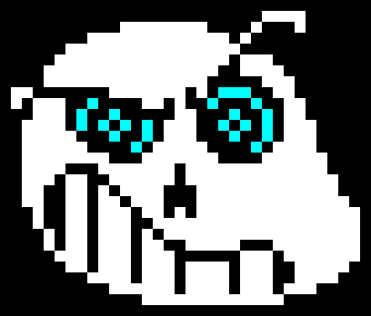 Normal Sans and Underswap Sans dialogue sprites by iGretz on DeviantArt