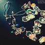 PLASTIC CELLPHONE CHARMS