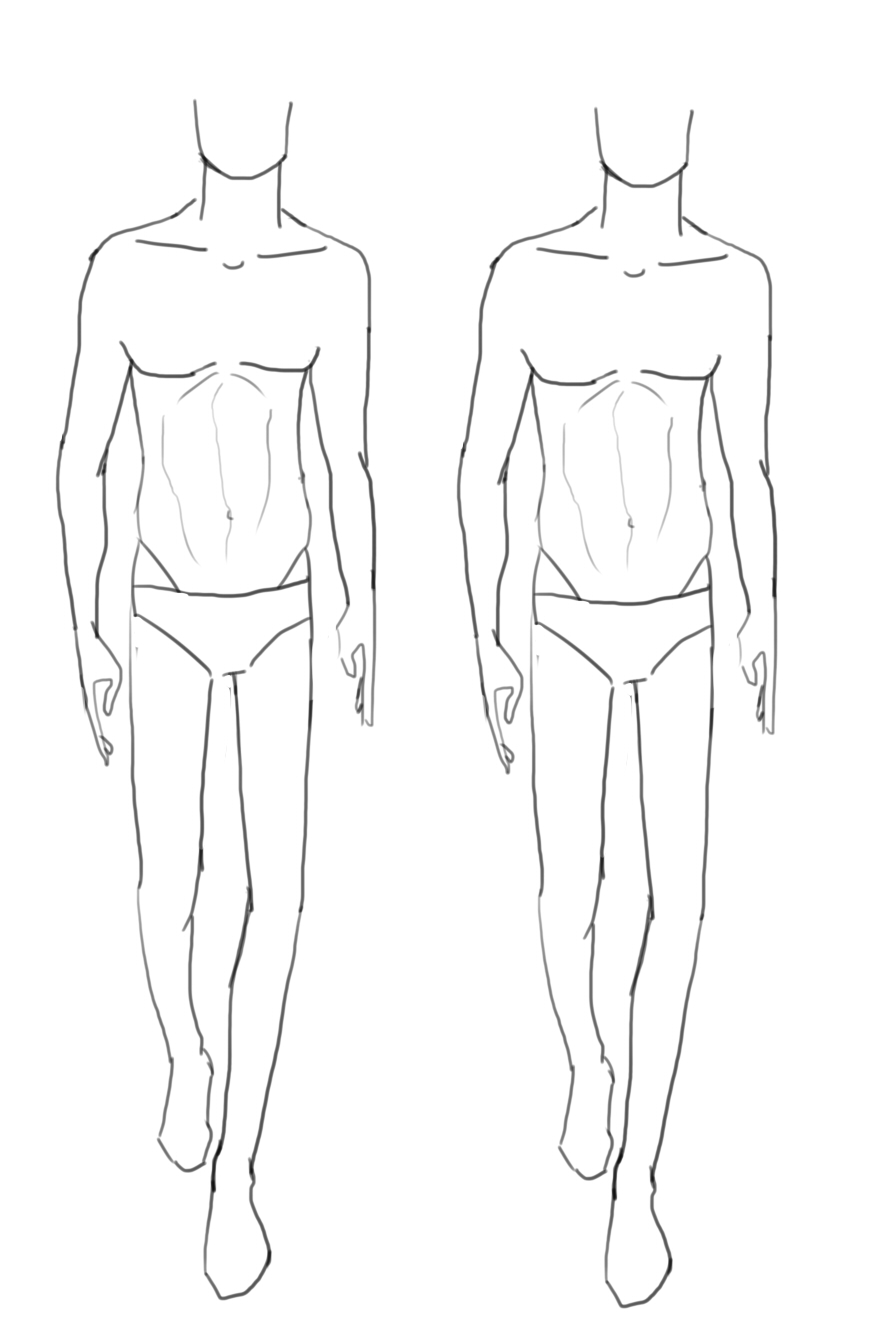 Male Croquis by Th4tFac3 on DeviantArt