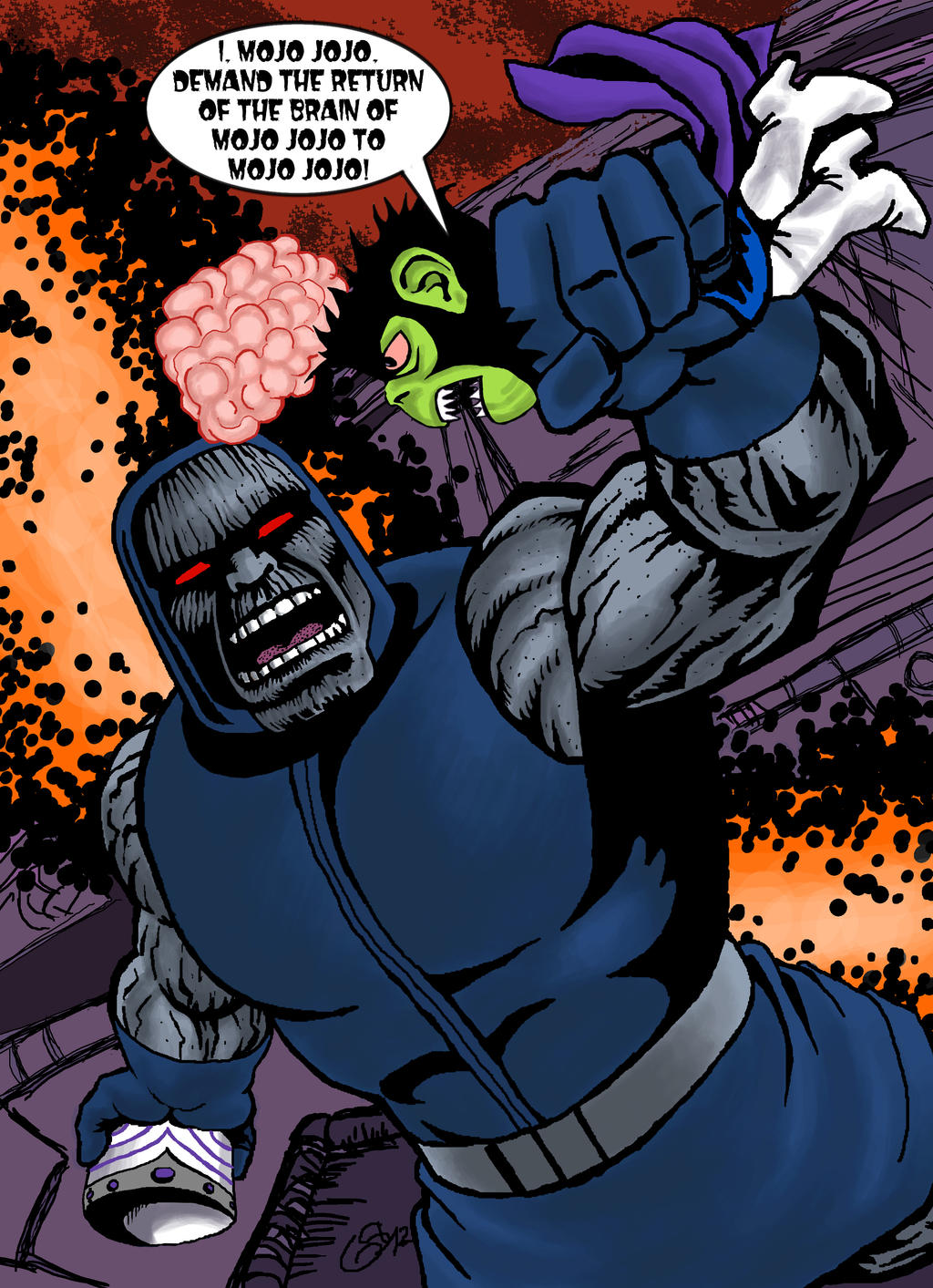 DARKSEID versus MOJO JOJO