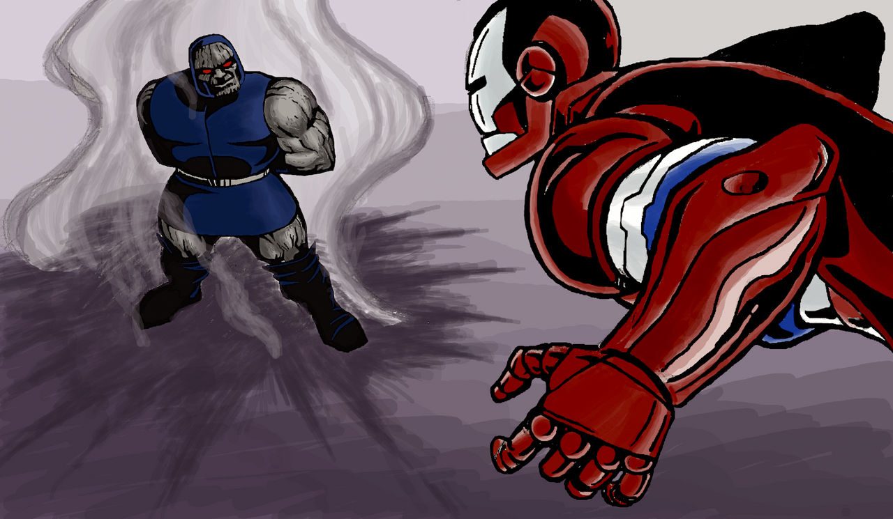 DARKSEID VS IRON PATRIOT R2