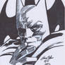 BATMAN by Gene Colan (inks by me)