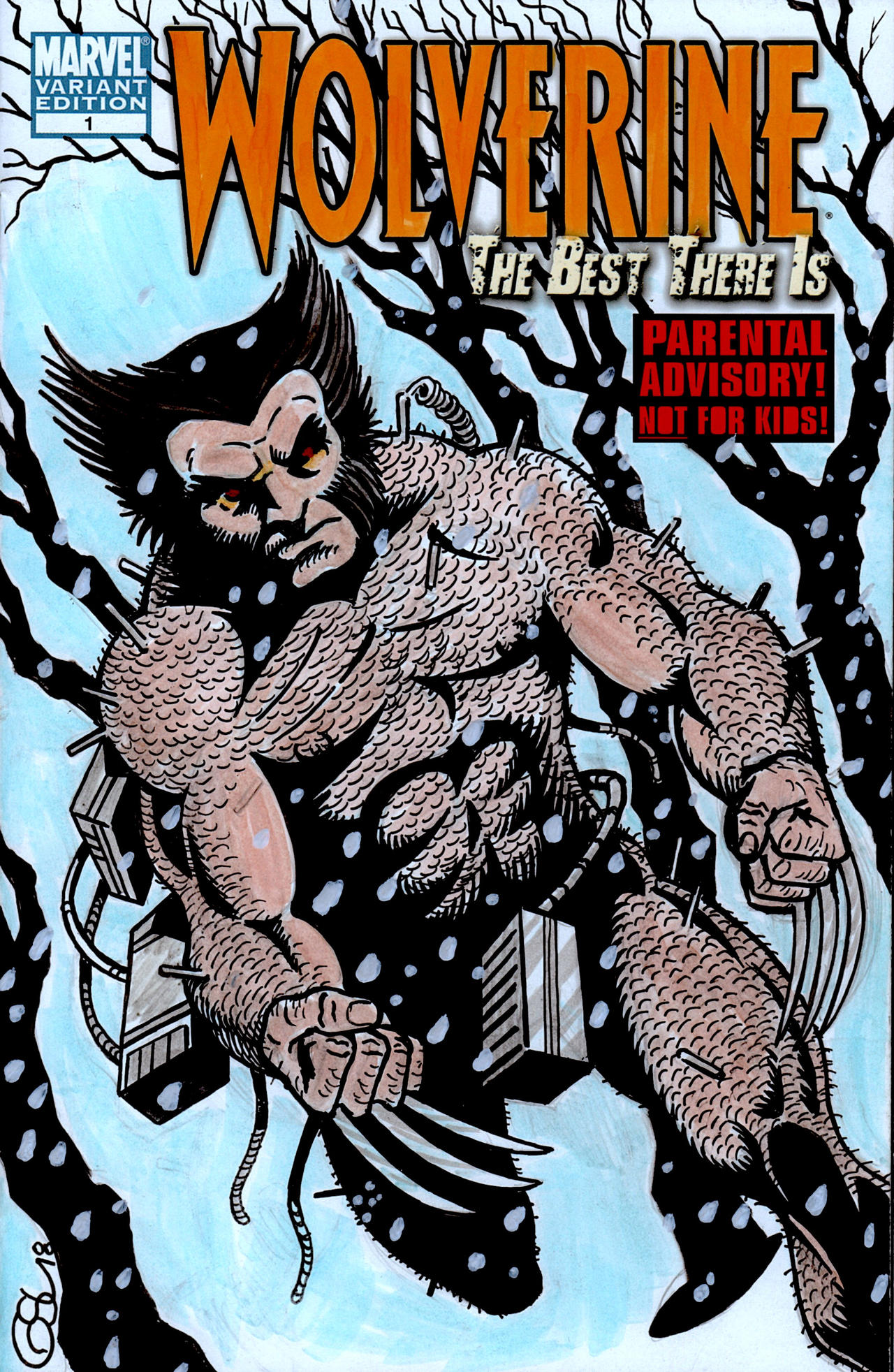WOLVERINE: The Best There Is #1 sketch cover by Ragnaroker on ...