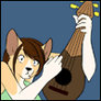 Furry banjo