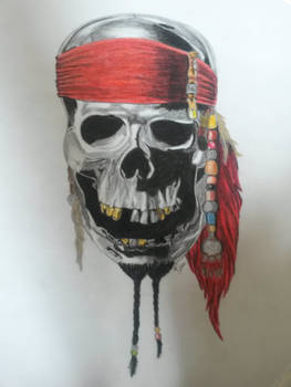 Pirates of the Caribbean Skull (version two)