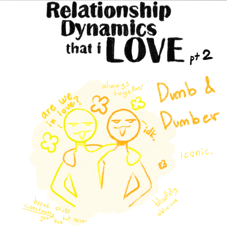 Relationship dynamics pt2 : Dumb and dumber by classysparrow on DeviantArt