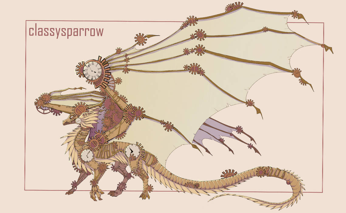 Time Dragon By Classysparrow On DeviantArt time-dragon-by-classysparrow-on-deviantart