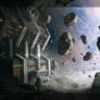 Asteroid Mining Facility