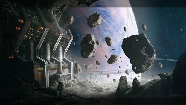 Asteroid Mining Facility