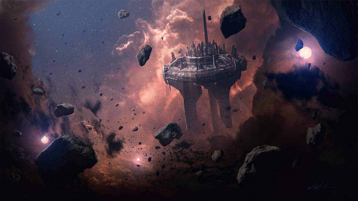 Hades' Star - Black Citadel by GabrielBStiernstrom