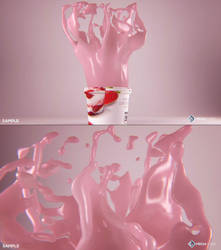 Yogurt ad.