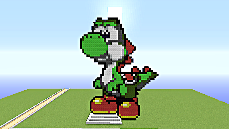 Minecraft Yoshi Rig Minecraft Yoshi! by CosmicPhoenix951 on DeviantArt