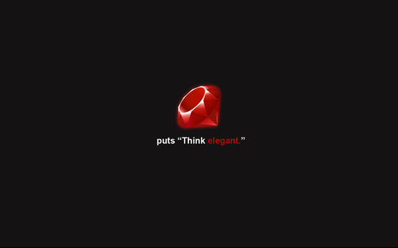 Think elegant, think Ruby