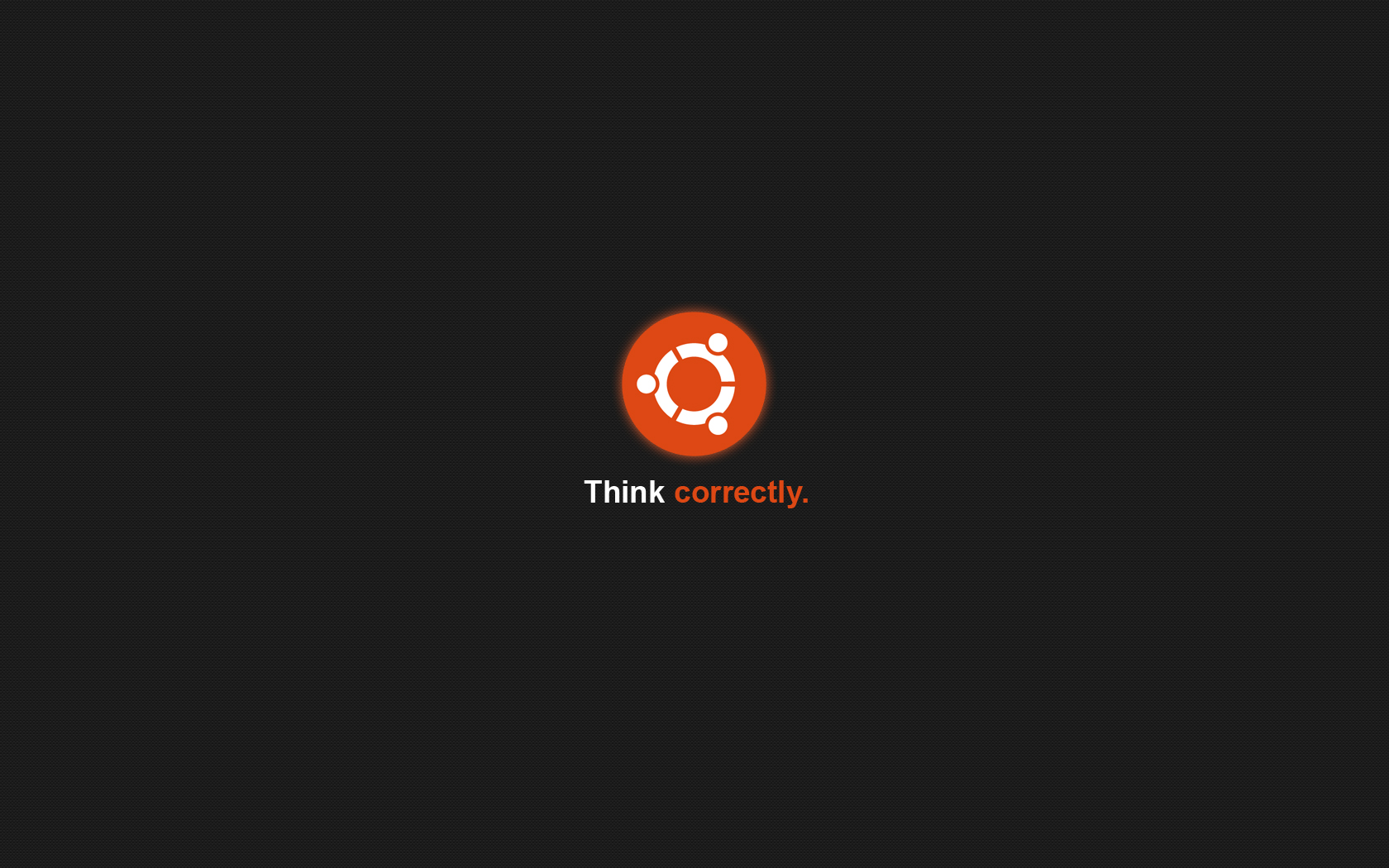 Think correctly - Ubuntu new