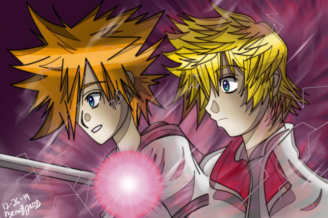 KH - Roxas is Born by BrandysBrightBoxArt on DeviantArt