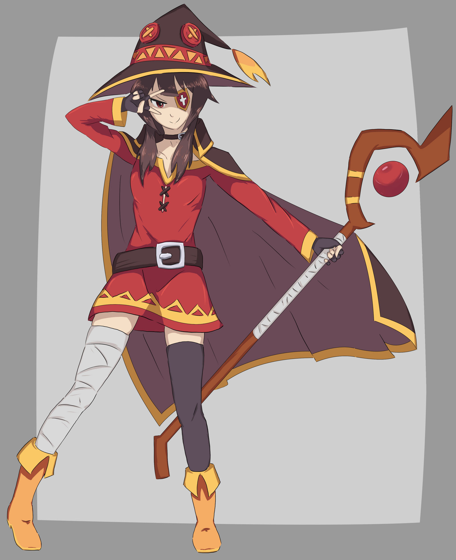 Megumin Rdr2 Megumin by BlazeZubark on DeviantArt