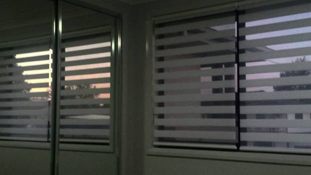 Behind these blinds