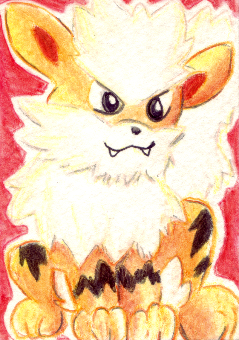 Arcanine ACEO