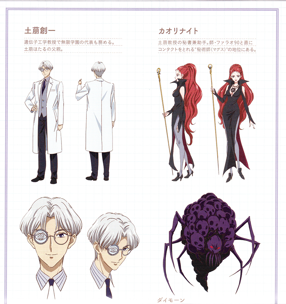 Prof Tomoe And Kaolinite W Diamon Smciii Settei By Magic Girl Resources On Deviantart