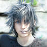 Noctis with windy hair 2
